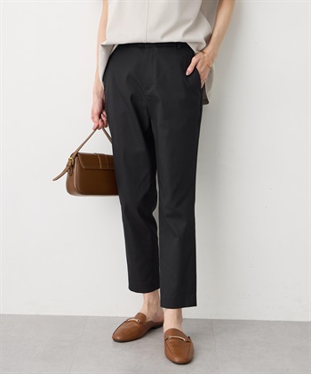 Petit Honfleur 【すご楽シリーズ】バーズアイストレッチテーパードパンツ【後ろウエストゴム】_variationthumb_1