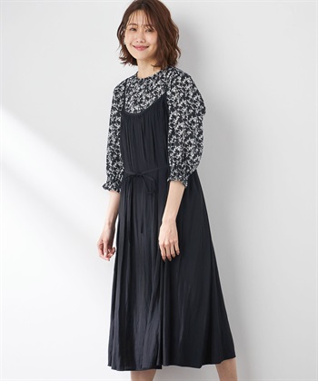 Petit Honfleur サテンキャミワンピース_variationthumb_2