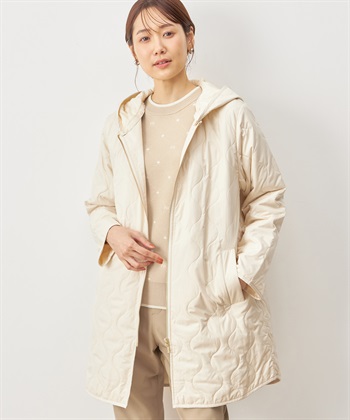 Petit Honfleur キルトロングコート_variationthumb_1