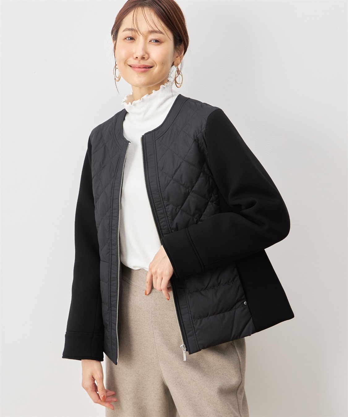 Petit Honfleur ハイブリットダウンコート_variation_2