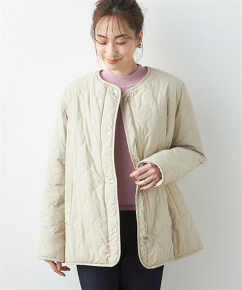 Petit Honfleur 裏ボアキルトコート_variationthumb_1