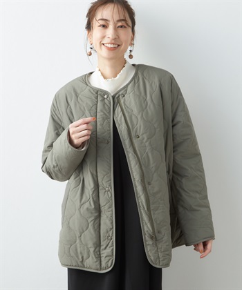 Petit Honfleur 裏ボアキルトコート_variationthumb_2