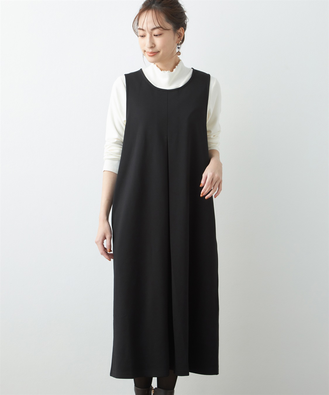 Petit Honfleur フロントタックワンピース_variation_1