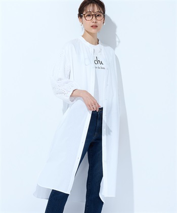 Petit Honfleur レーススリーブワンピース_variationthumb_1