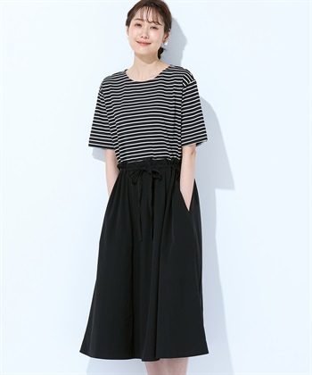 Petit Honfleur ドッキングワンピース_variationthumb_1