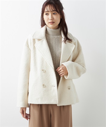 Petit Honfleur ブークレーウールジャケット_variationthumb_1