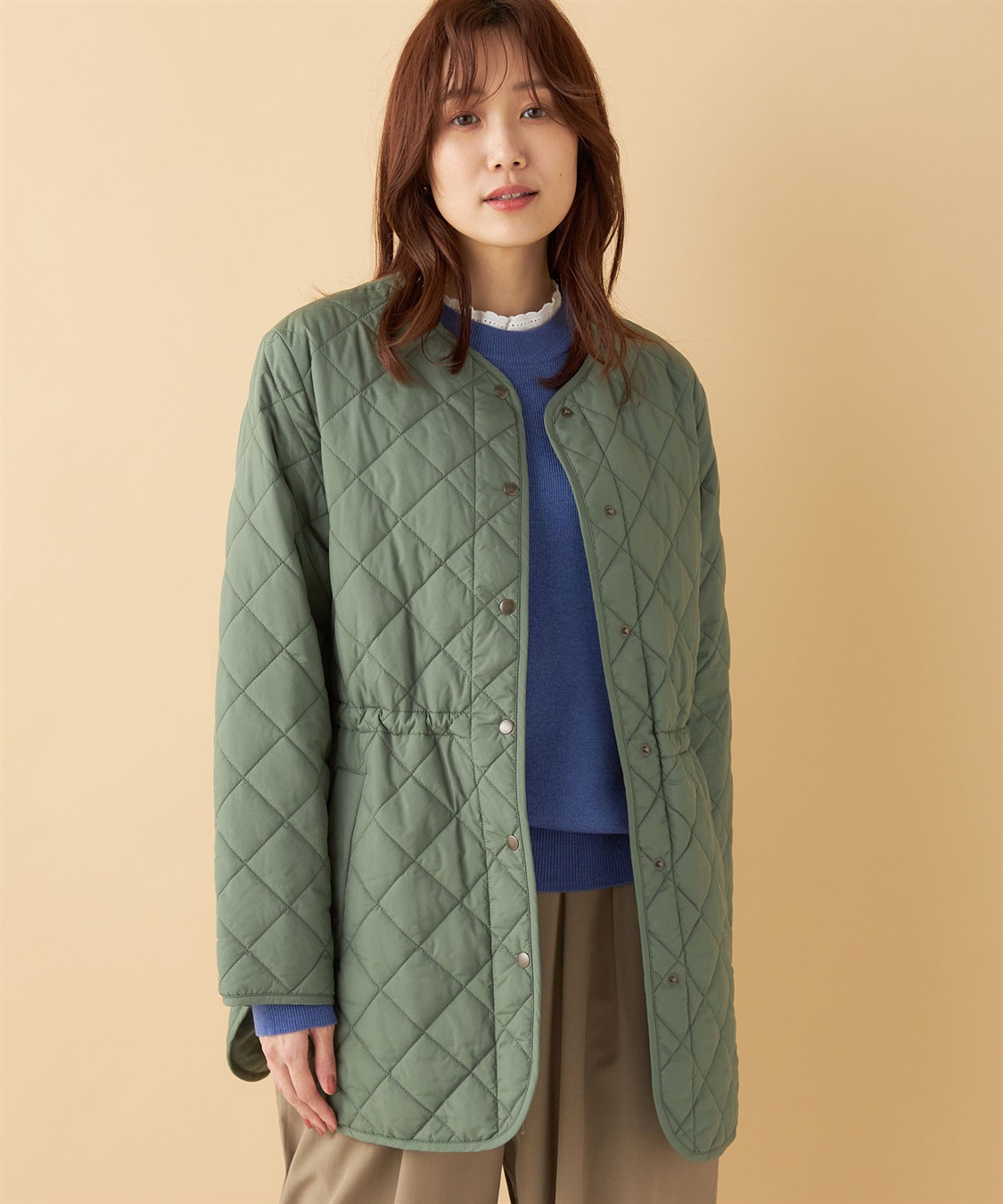 Petit Honfleur ドロストキルトコート_variation_3