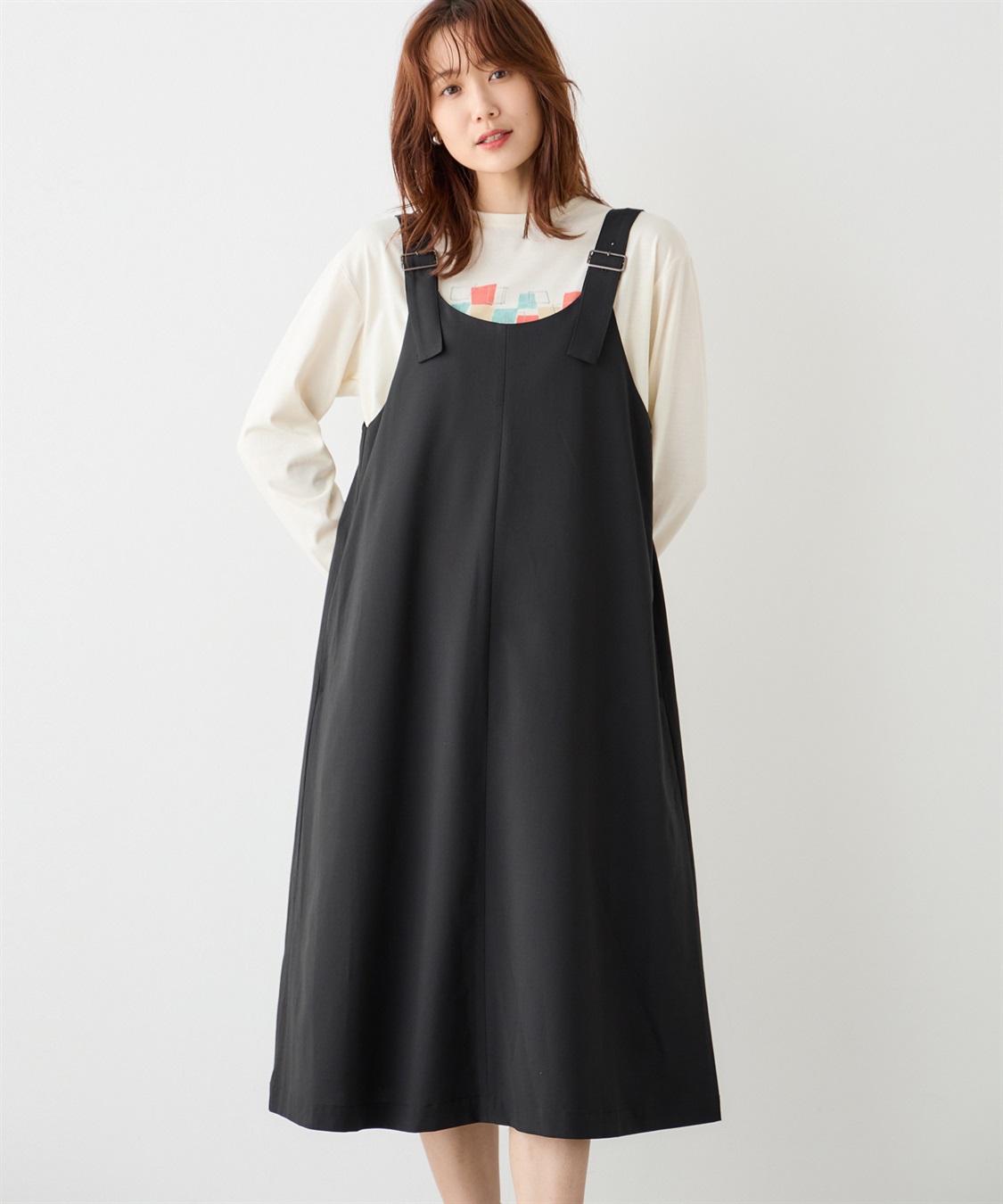 Petit Honfleur Uネックジャンスカ_main