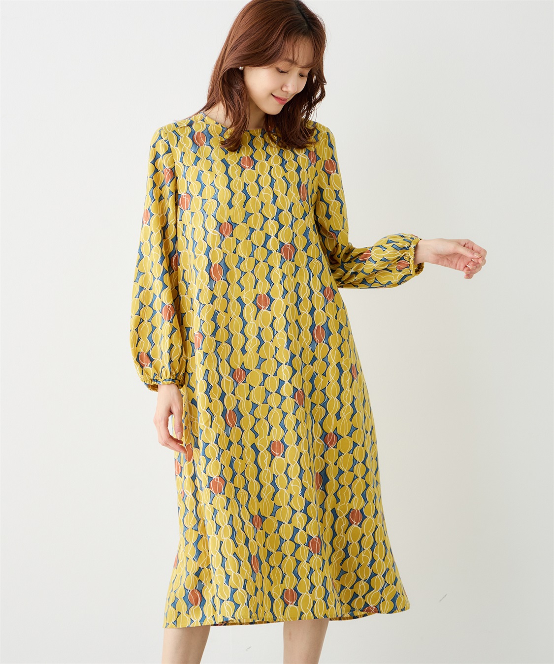 Petit Honfleur プリントワンピース_variation_2