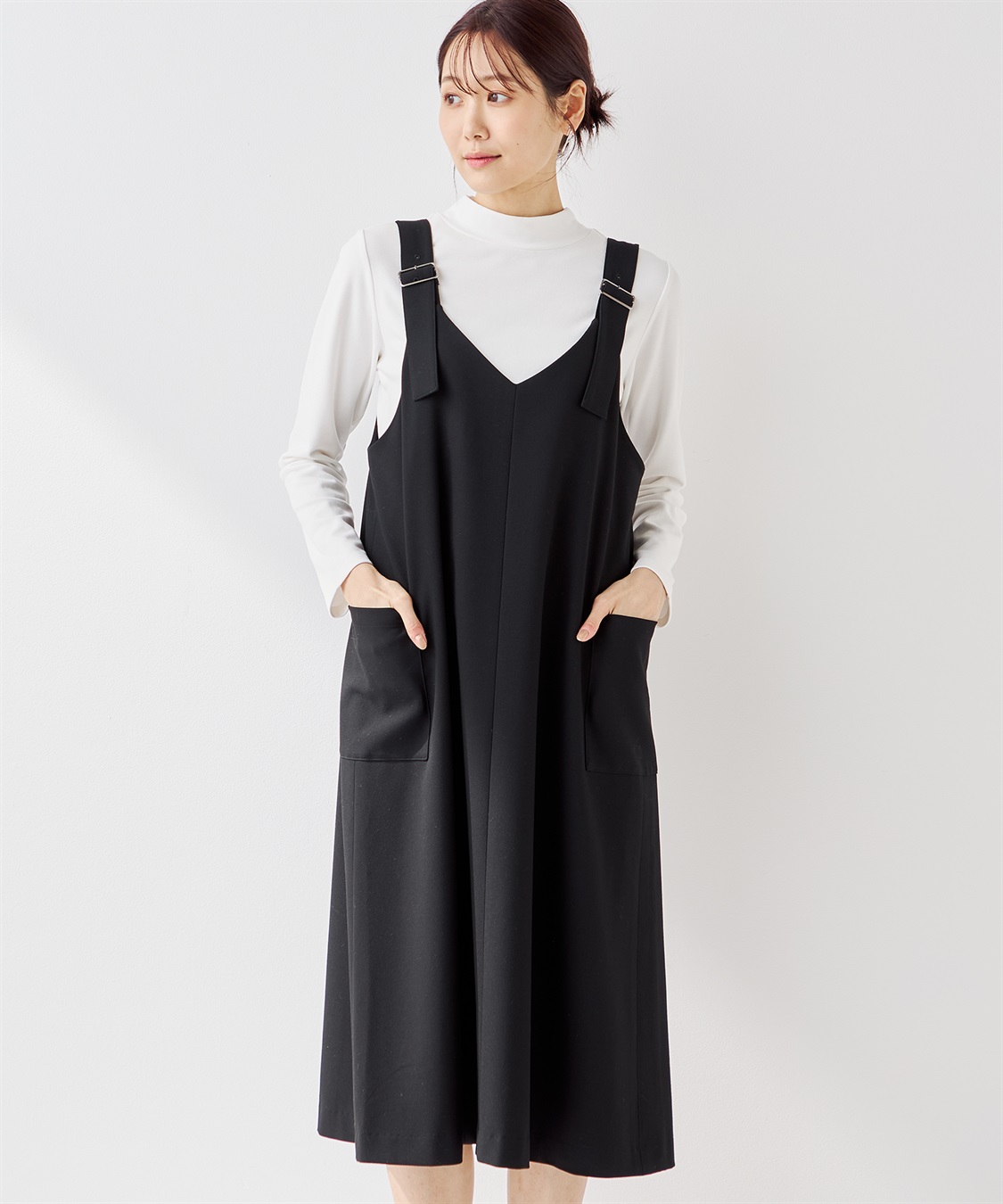 Petit Honfleur カーゴジャンパースカート_variation_1