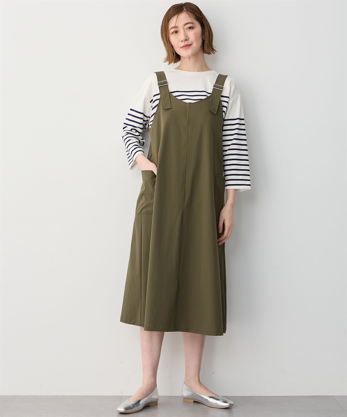 カーゴジャンパースカート Petit Honfleur｜クロスプラス公式通販サイト