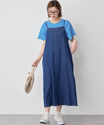 デニムキャミソール(ネイビー-9号)