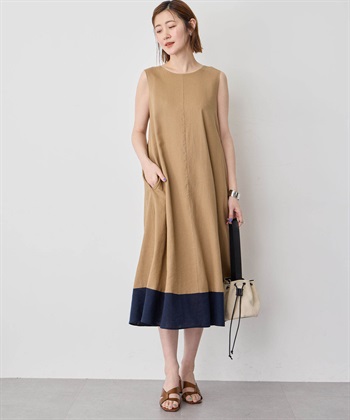 Petit Honfleur 切替ワンピース_variationthumb_1