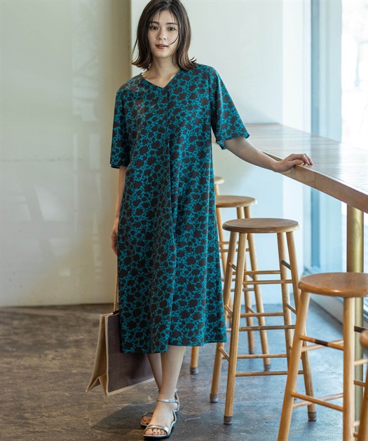 プリントワンピース Petit Honfleur｜クロスプラス公式通販サイト