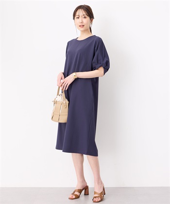 Petit Honfleur ねじりスリーブカノコワンピース_variationthumb_2