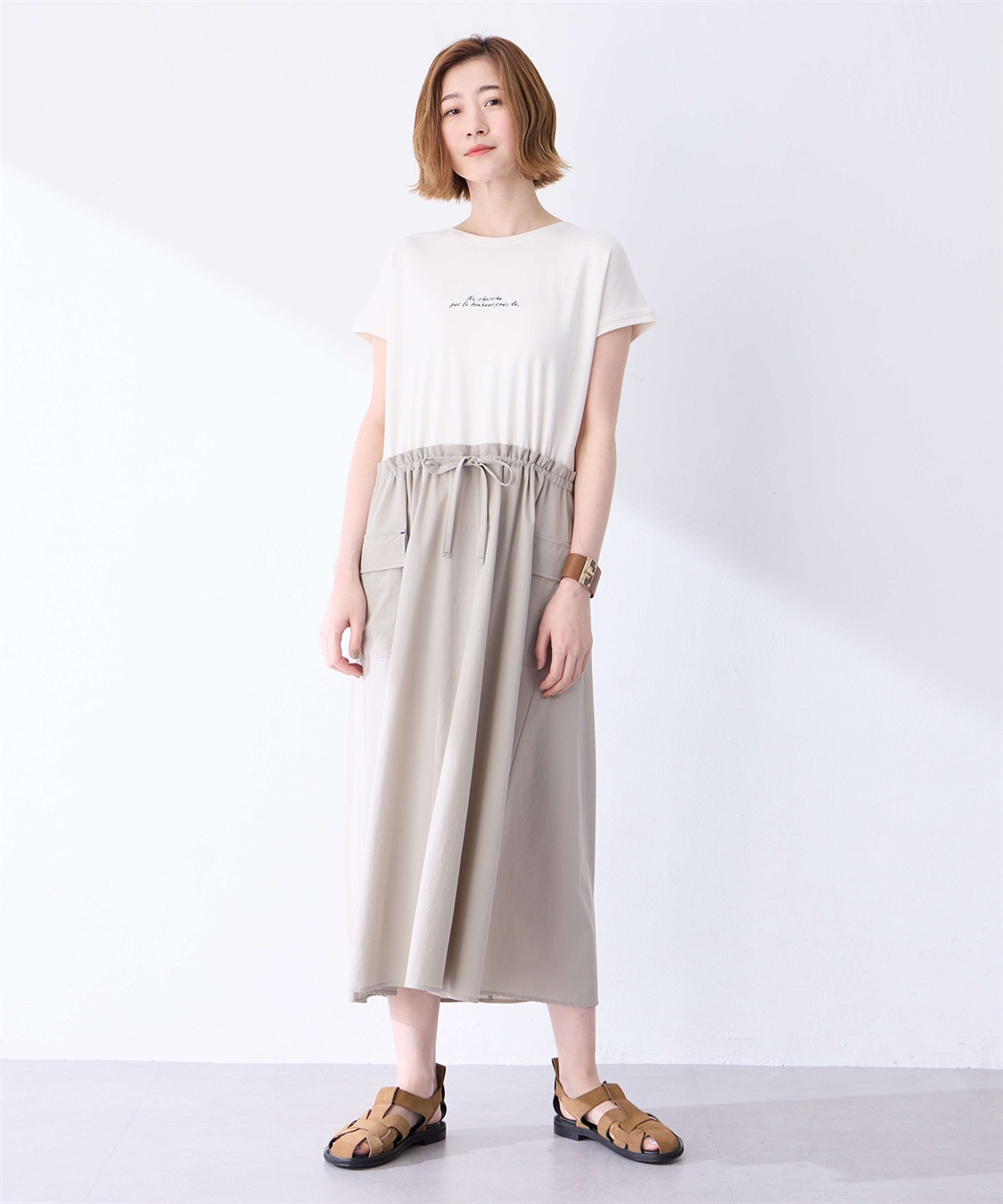 Petit Honfleur カーゴドッキングワンピース_main