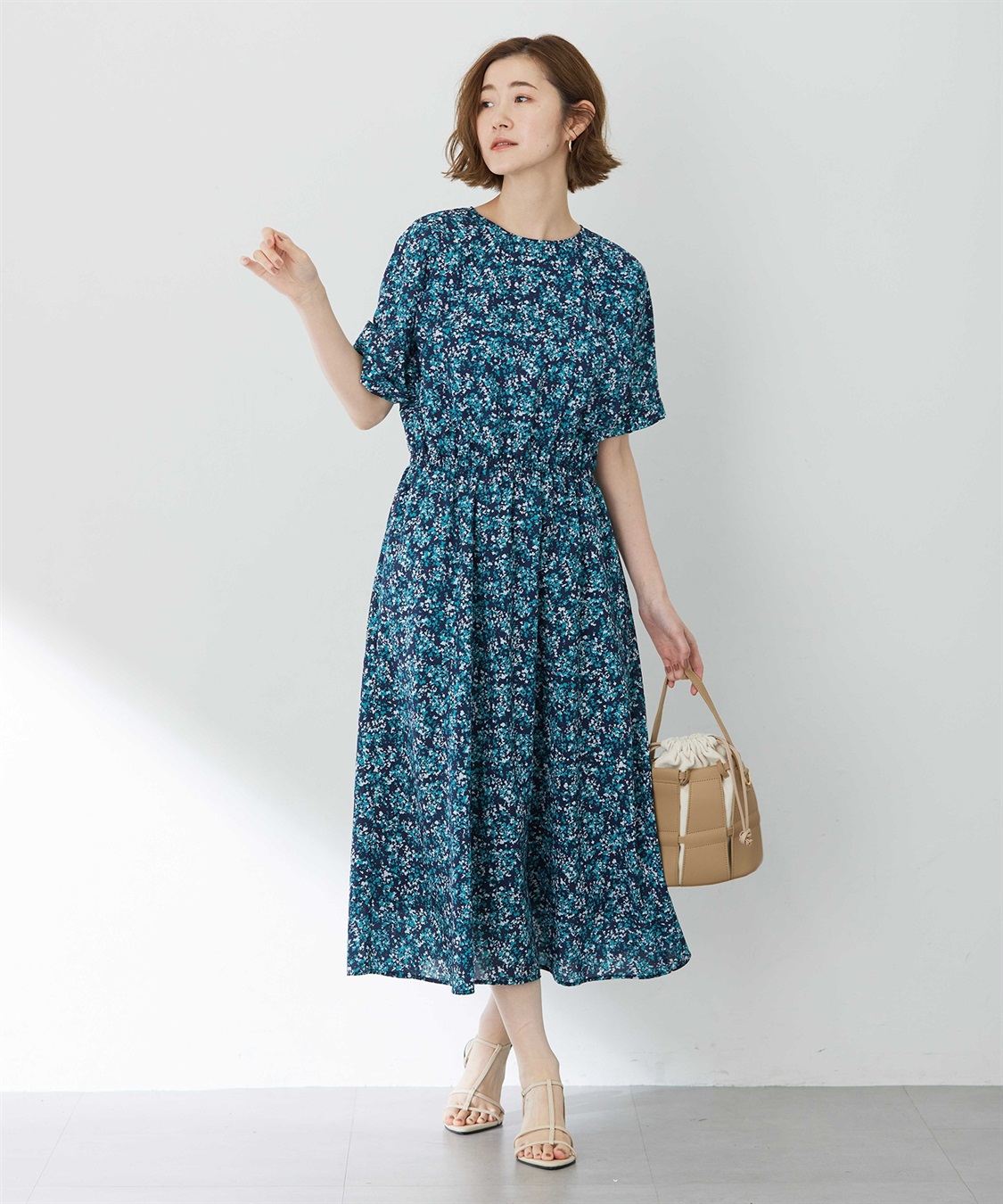 Petit Honfleur アパッシュプリントワンピース_variation_1