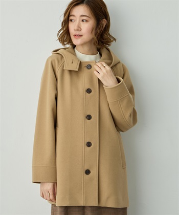 Petit Honfleur フェイクウールコート_variationthumb_1