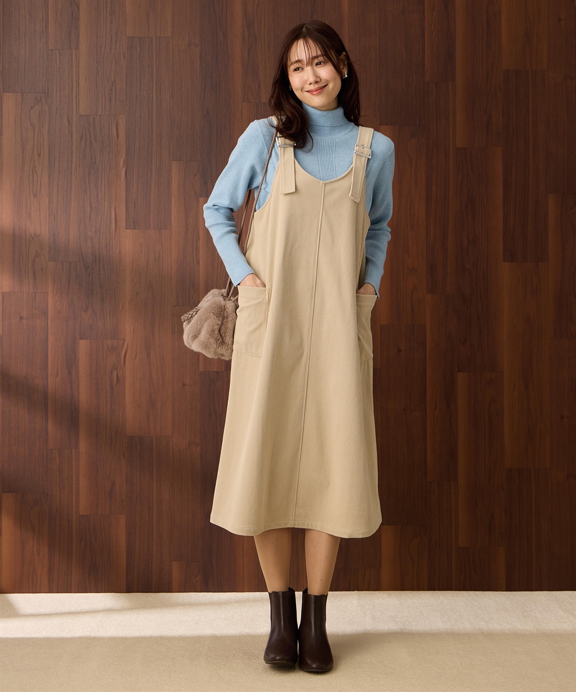 Petit Honfleur コーデュロイジャンスカ_main