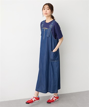 Petit Honfleur デニムカーゴジャンパースカート_variationthumb_2