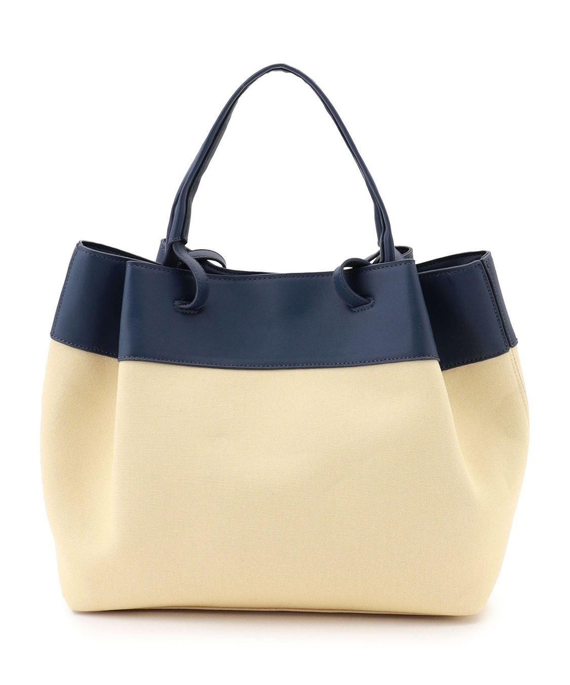 Petit Honfleur エコレザー×キャンバストート_variation_1