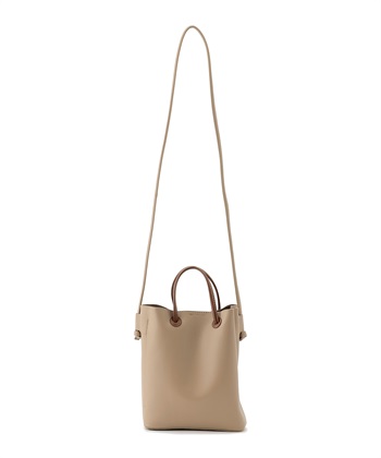 2WAYショルダーバッグ(ベージュ-フリー)