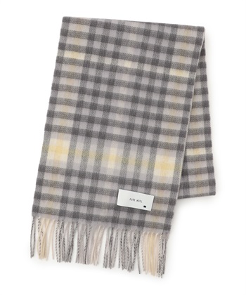 リバーシブルマフラー(グレー-フリー)