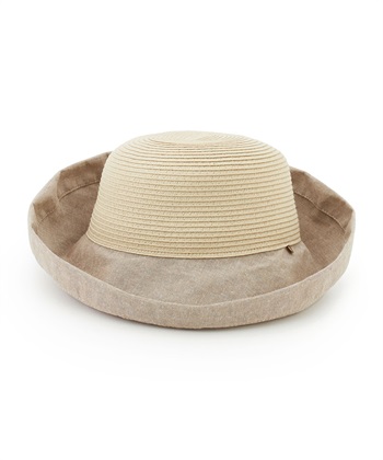 切替ハット(ベージュ-フリー)
