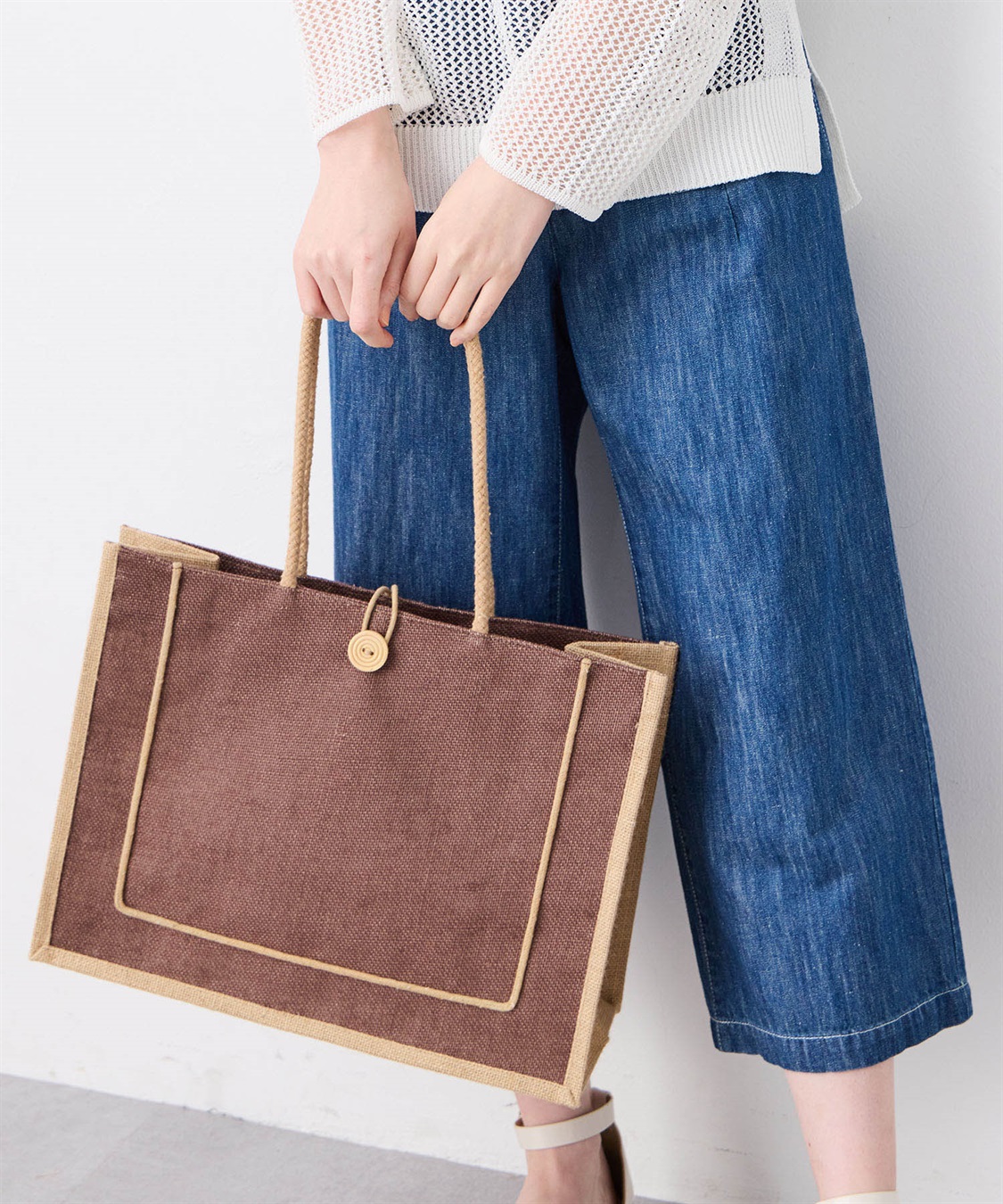 パイピングトートバッグ Petit Honfleur｜クロスプラス公式通販サイト