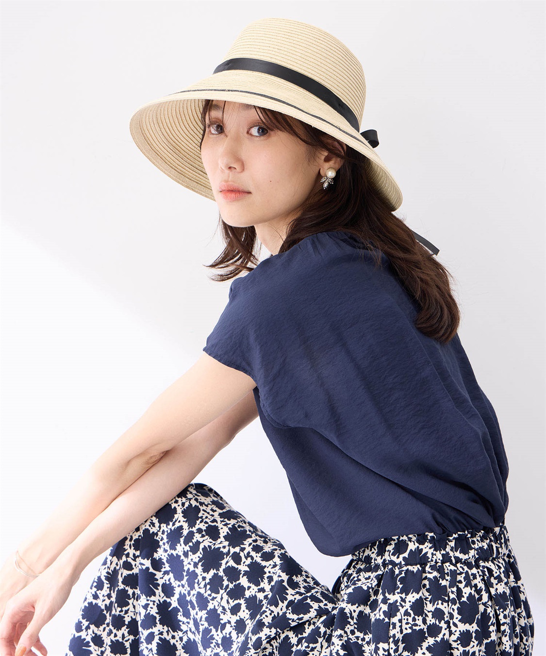 Petit Honfleur リボンハット_main