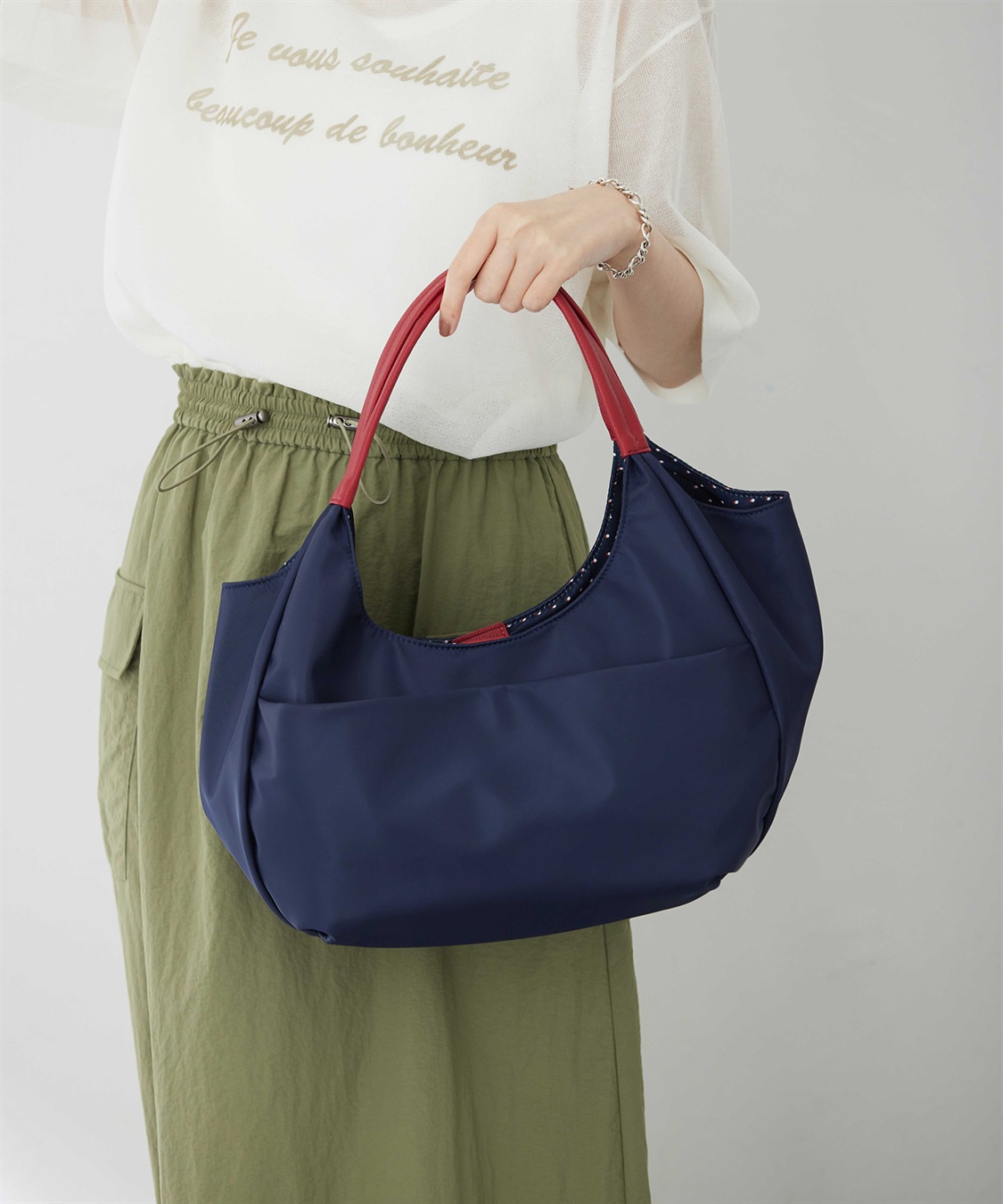 Petit Honfleur アパッシュプリントバッグ_variation_2