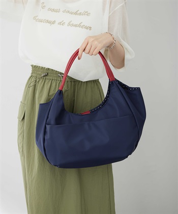 アパッシュプリントバッグ(ネイビー-フリー)