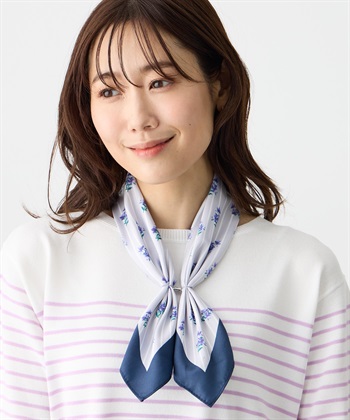 Petit Honfleur ワンタッチプリントスカーフ【接触冷感】_variationthumb_1