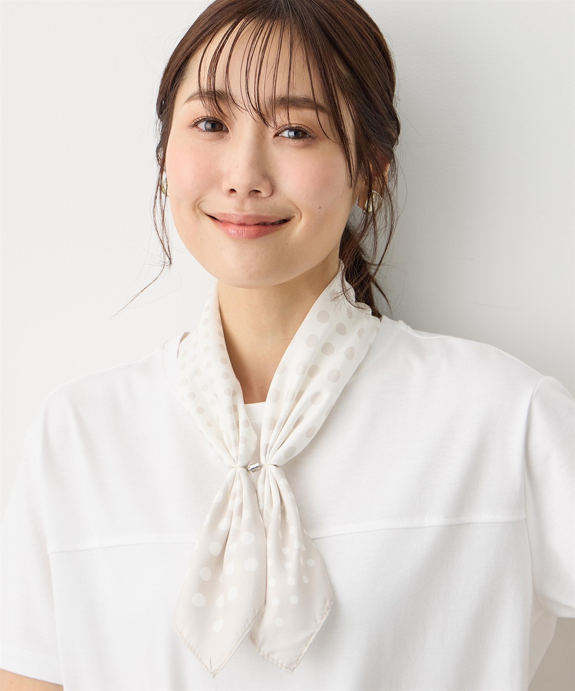 Petit Honfleur ワンタッチプリントスカーフ【接触冷感】_variation_2