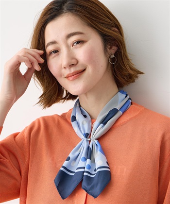 Petit Honfleur ワンタッチプリントスカーフ【接触冷感】_variationthumb_4