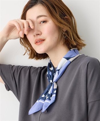 Petit Honfleur ワンタッチプリントスカーフ【接触冷感】_variationthumb_6