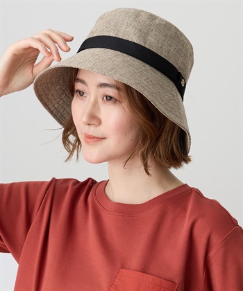 Petit Honfleur ロゴモチーフ付きパッカブルハット【UVカット・遮光・遮熱】_variationthumb_2