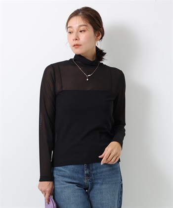 シアーハイネックインナー ONE'S TRUE｜クロスプラス公式通販サイト