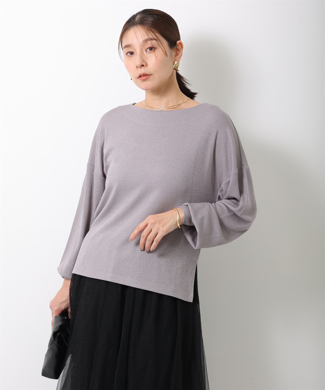 ONE‘S TRUE 袖ボリュームプルオーバー_main