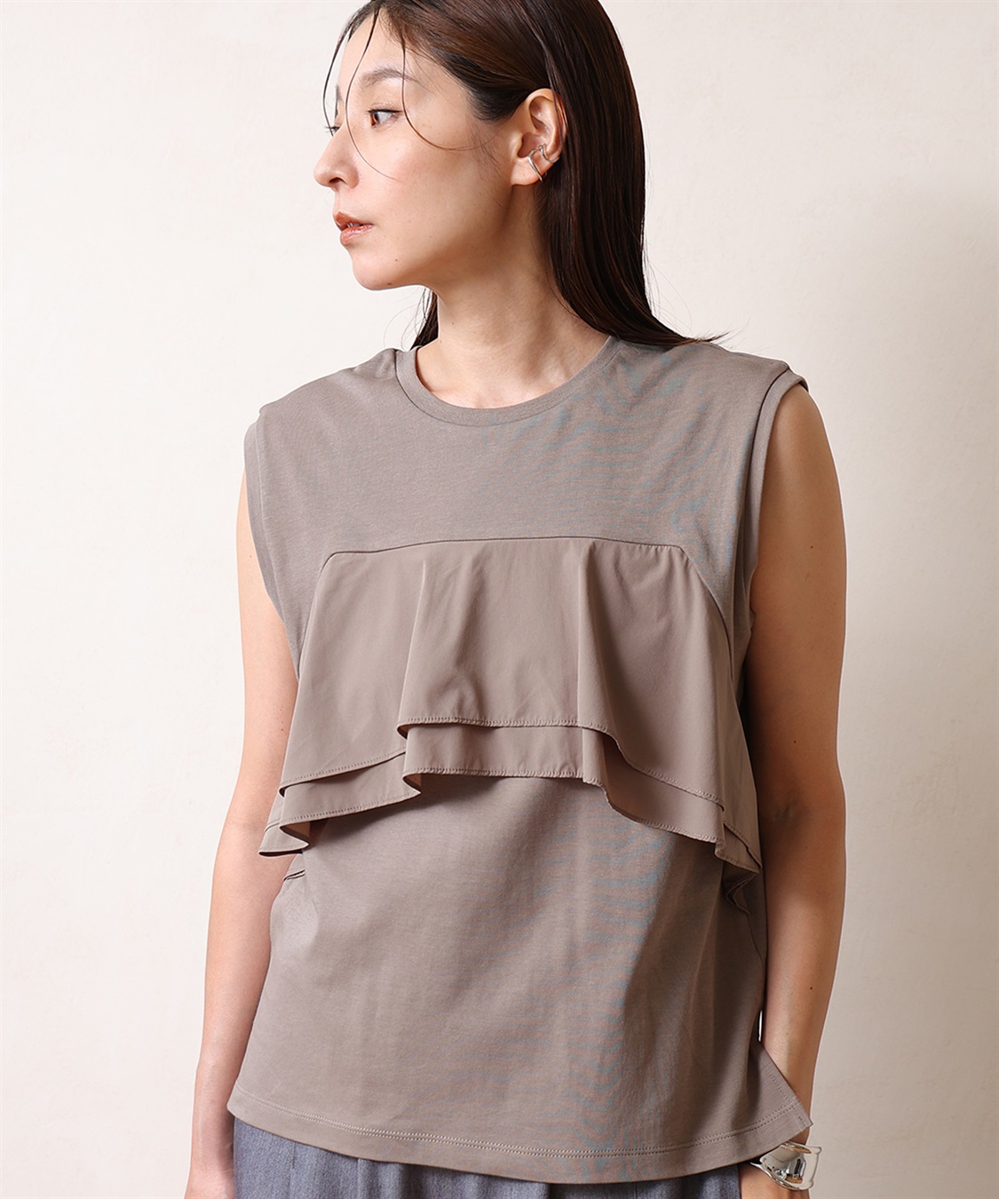 ONE‘S TRUE フリルドッキングプルオーバー_variation_2