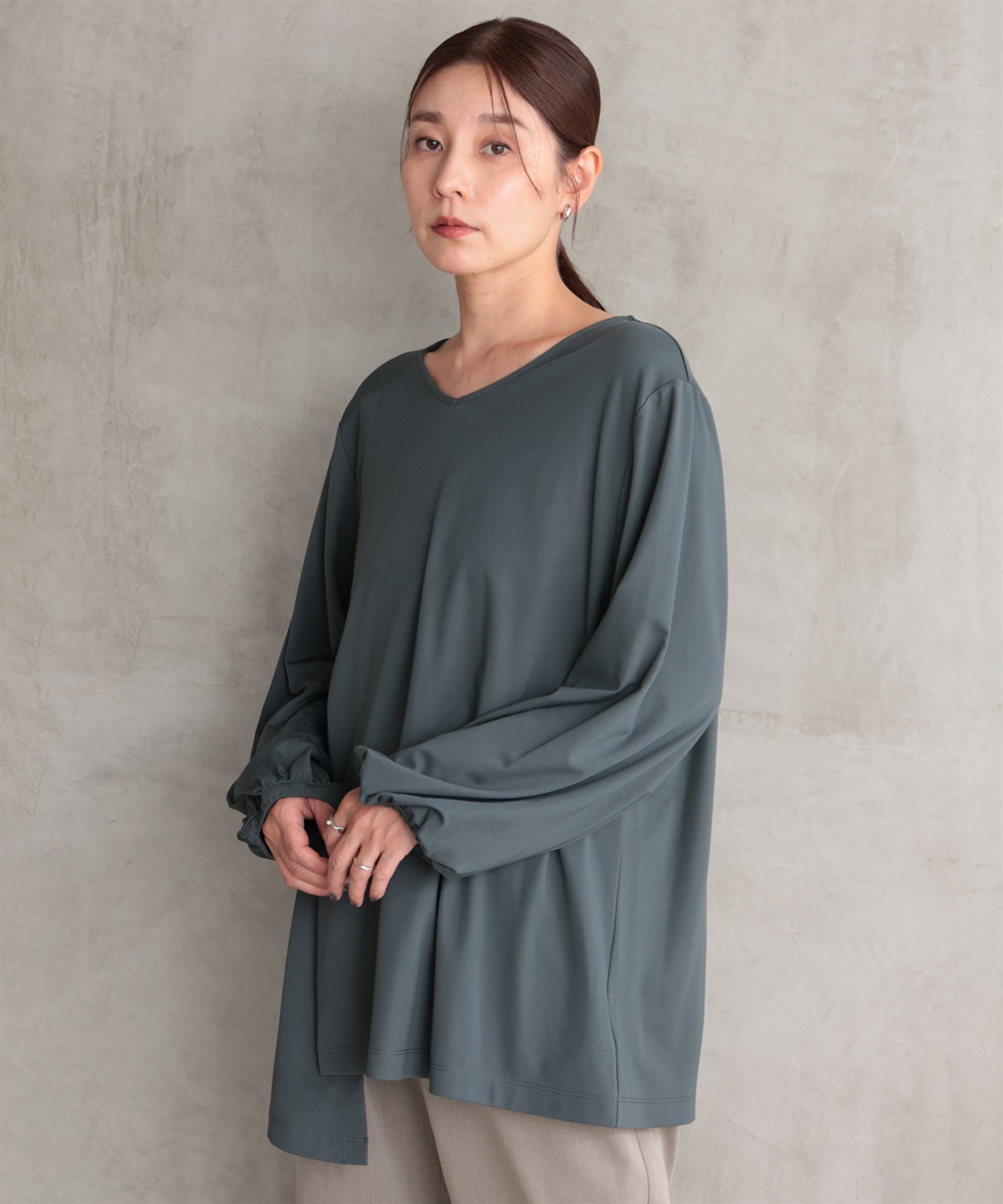 アシンメトリードレープトップス - ブラック | ZARA Japan / 日本