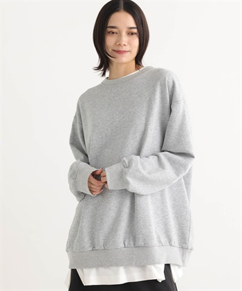 ONE‘S TRUE ビッグシルエット裏毛プルオーバー_variationthumb_1