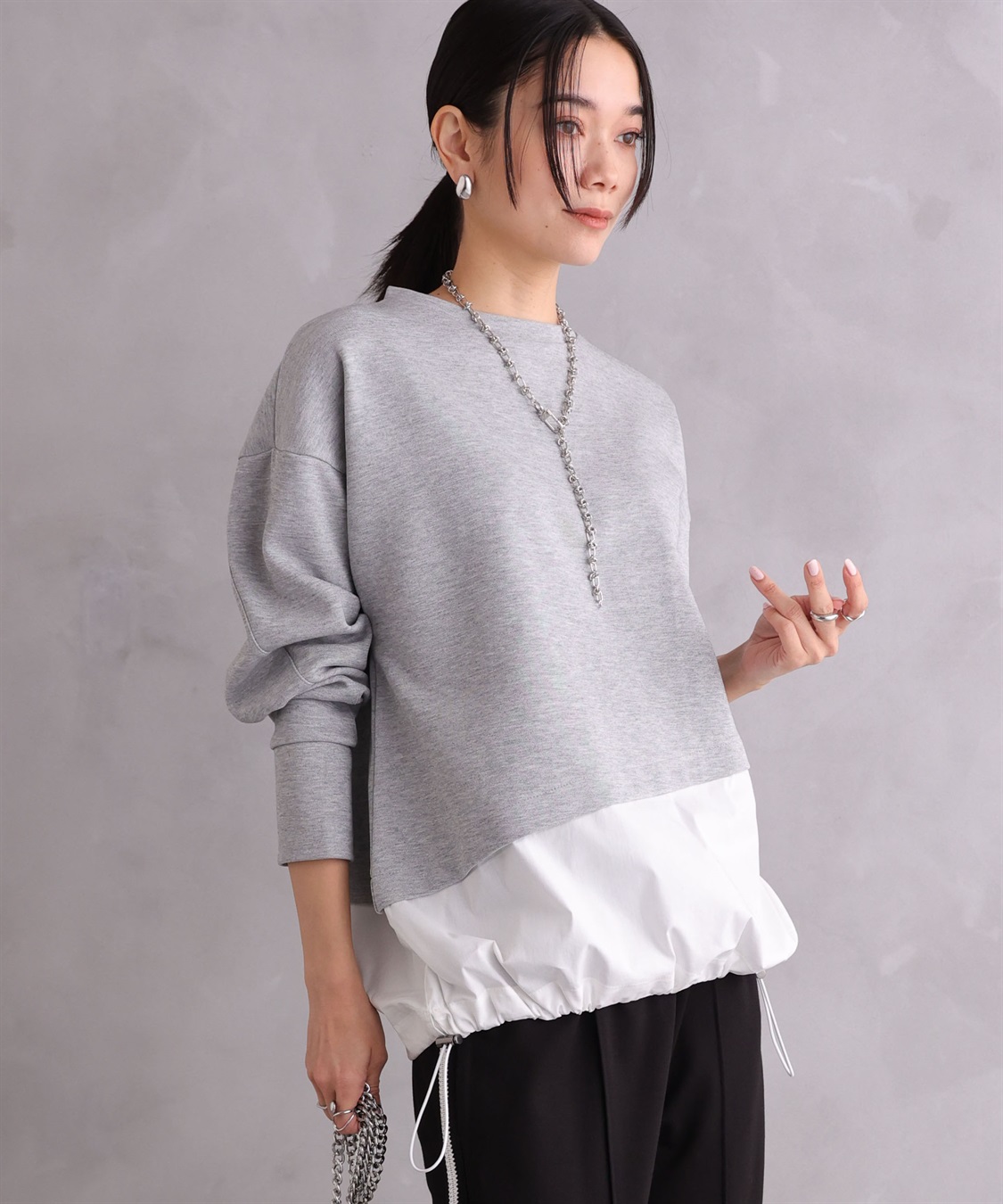 ONE‘S TRUE レイヤードカットプルオーバー_main