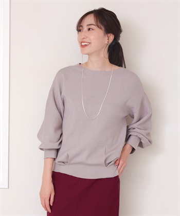 ONE‘S TRUE ２WAYニットプルオーバー_variationthumb_1