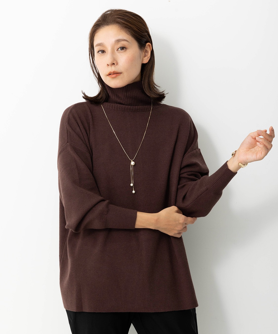 ONE‘S TRUE バックスリットプルオーバー_variation_3