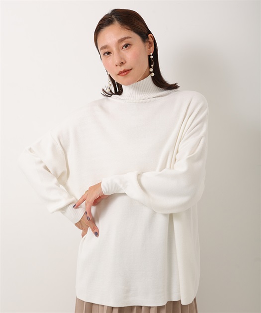 新品　Foggyバックスリットコットンプルオーバー バックスリットプルオーバー追加カラー ONE'S TRUE｜クロス