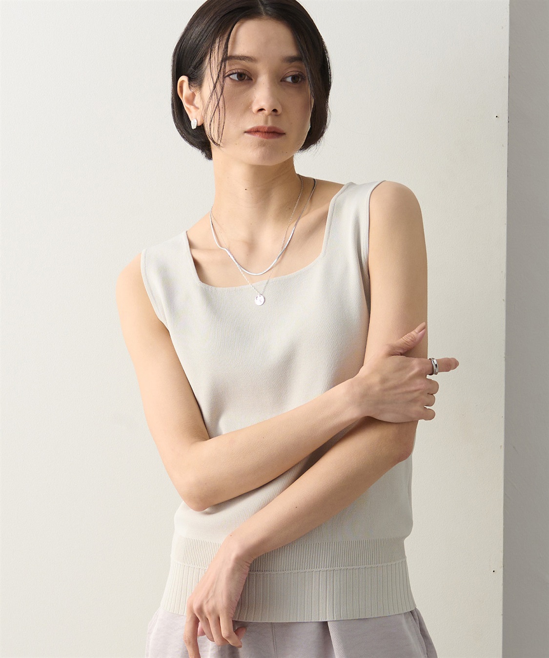 ONE‘S TRUE ニットタンク_main