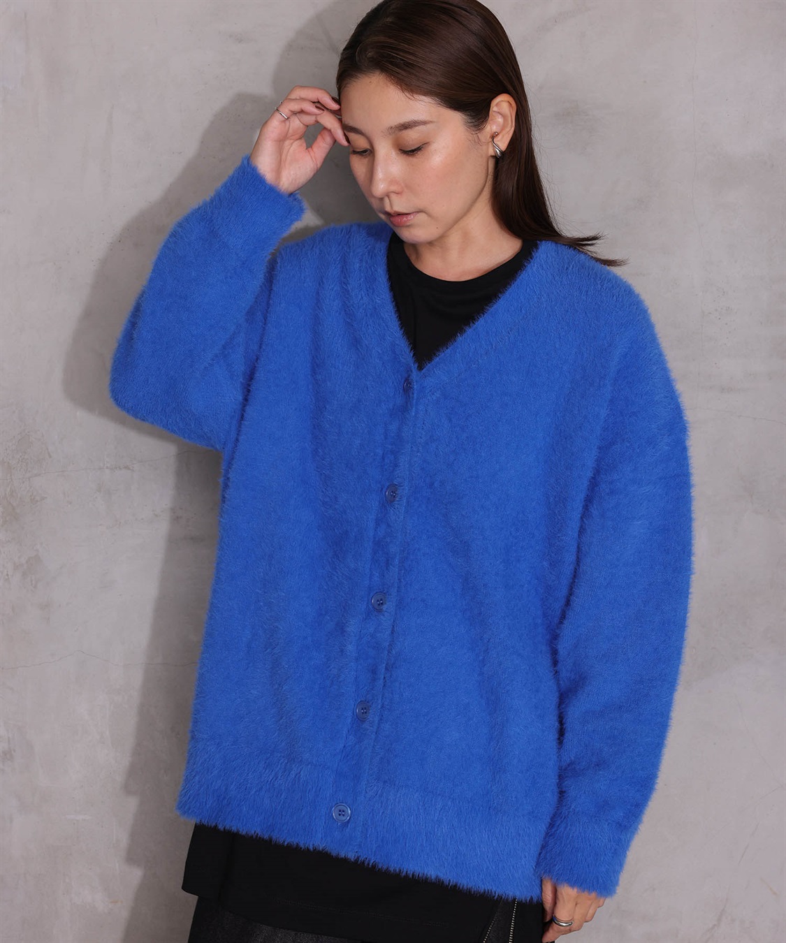 ONE‘S TRUE フェザーニットカーディガン_variation_3