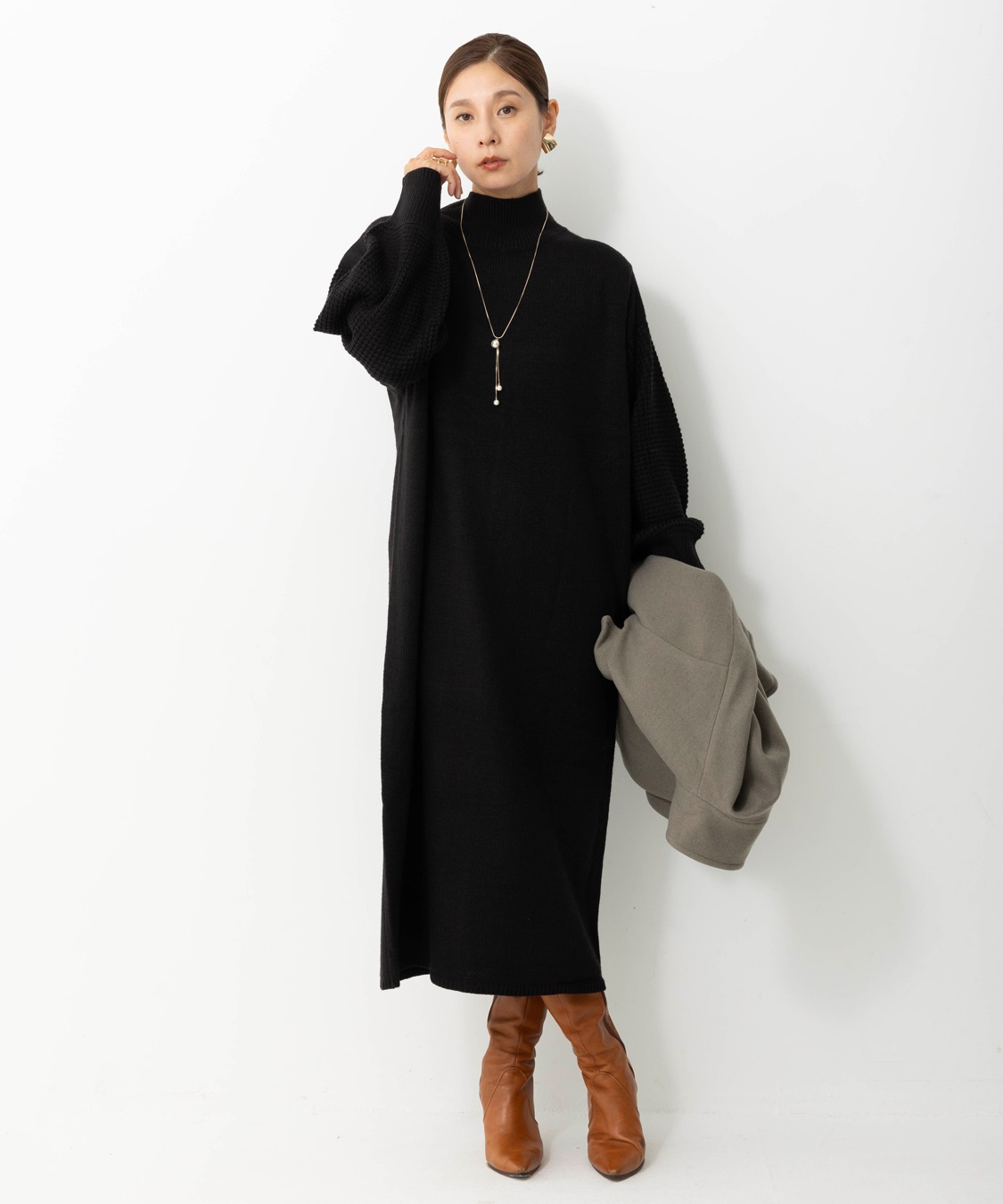 ONE‘S TRUE ニットワンピース_variation_1