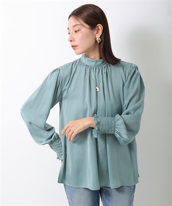 ONE‘S TRUE シャーリングブラウス_variationthumb_2